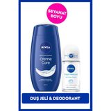 Creme Care Nemlendirici Duş Jeli 250ml ve Roll-on Deodorant Fresh Natural 50ml, 72 Saat Ter Koruması