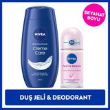 Creme Care Nemlendirici Duş Jeli 250ML ve Rollon Deodorant Pearl&beauty 50ML, 72SAAT Anti-Perspirant - 50 ml