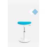 Creo Mobili Anaokulu Etkinlik Taburesi, Yükseklik Ayarlı - 39–55 cm Yükseklik, Taş. kap. 100kg, Mavi - Creo