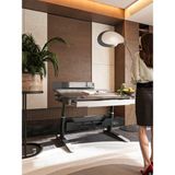 Creo Mobili Dinamik Çalışma Masası Yükseklik Ayarlı ve Eğimli Masa - 120x75 Cm, Antrasit/Gri - Sirius Standart - 120 x 75 x 75 cm