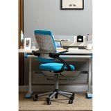 Creo Mobili Ergonomik Çocuk Sandalyesi, Kaykılabilir Esnek Sandalye - Taşıma kap. 120kg, Mavi/Mavi - Vega Plus