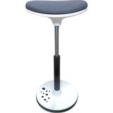 Creo Mobili Ev ve Ofis Kullanıma Uygun Yüksek Bar Taburesi - 53–76 cm Yükseklik, Taş. kap. 100kg, Antrasit - Creo