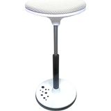 Creo Mobili Kurumsal Alanlara Uygun Ayarlanabilir Tabure - 53–76 cm Yükseklik, Taş. kap. 100kg, Beyaz - Creo