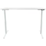 Creo Mobili Ofis Tipi Elektrikli Çalışma Masası, Yükseklik Ayarlı - 68-135cm Yükseklik, 160x75cm - Beyaz - Orion - 75x160 cm