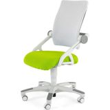 Creo Mobili Okul Öncesi Çocuk Sandalyesi, Yükseklik ve Sırt Ayarlı - Taşıma kap. 120kg, Beyaz/Yeşil - Sirius - Beyaz - Yeşil