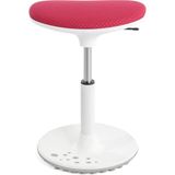 Creo Mobili Renkli Çocuk Taburesi, Döner Mekanizmalı - 39–55 cm Yükseklik, Taş. kap. 100kg, Fuşya - Creo