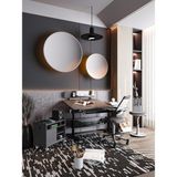 Creo Mobili Vega Premium Plus Yükseklik ve Eğim Ayarlı Çalışma Masası Takımı - 130X70 - Antrasit