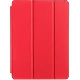 CRESCENT iPad 9. Nesil 10.2 Inç 2021 Leathersoft Case Tablet Kılıfı Kırmızı