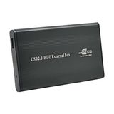 CresCent USB 2.0 External 2.5 İnç İde USB Harici Harddisk Kutusu Deri Kılıflı