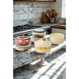 Cressa Isıya Dayanıklı Cam Fırın Kasesi 4 Adet 10 Cm-Sufle Kabı - Çok Renkli