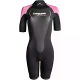 Cressi Altum Lady 3 Mm Pembe Shorty Yüzme Elbisesi Xlarge