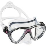 Cressi Big Eyes Evolution Dalış Maskesi - Clear-Clear-Red - Standart - Renkli