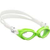 Cressi Çocuklar için Fox küçük, açık cam Yüzücü gözlüğü,Lime - Klaren Linse,Crab 2/7 jahre
