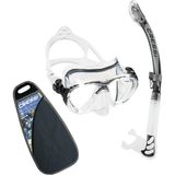 Cressi Cressi Big Eyes Evolution Maske Alpha Ultra Dry Şnorkel Seti - Beyaz - Standart