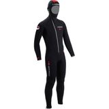 Cressi Diver Man 5 mm Dalış Elbisesi No:3 Elastik Neopren Kumaşla Üretilmiş Siyah