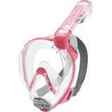 Cressi Duke S-M Beden Tam Yüz Maske Şeffaf-Pembe