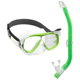 Cressi Estrella Aquamarine Pembe Top Maske Şnorkel Çocuk Seti