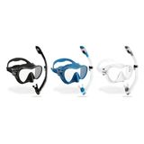 Cressi F1 Black + Dry Maske Şnorkel Seti