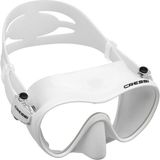 Cressi F1 Frameless Yetişkin Dalış Maskesi - White-White - Standart - Renkli