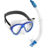 Cressi Fiji Maske - Gamma Şnorkel Set CLEAR/BLUE