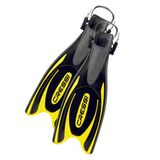 Cressi Frog Plus Dalış Paleti Black-Yellow-No:38-41 - Siyah - Siyah - Tek - Standart