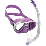 Cressi Junior Marea Maske Top Şnorkel Seti Clear-Yellow - Siyah - Siyah - Tek - Standart