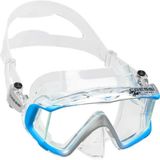 Cressi Liberty Triside Dalış Maskesi Clear - Blue - Sılver - Siyah - Siyah - Ürün İsminde Yazmaktadır - Standart