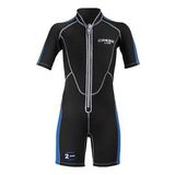 Cressi Lido Junior Shorty Siyah Mavi 2 mm 10/11 Yaş Dalış Elbisesi