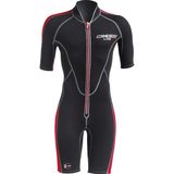 Cressi Lido Man 2 mm Siyah-Kırmızı Shorty Dalış Elbisesi M Beden