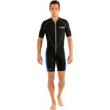 Cressi Lido Man Shorty Dalış Elbisesi - Mavi - Siyah - 2mm. - XL