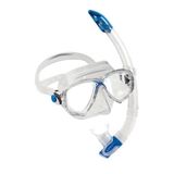Cressi Marea Maske Gamma Şnorkel Seti Balıkmarketim - Standart - Tek Renk - CLEAR-BLUE