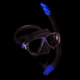Cressi Marea Maske Gamma Şnorkel Seti - Standart - Tek Renk - Clear-Yellow