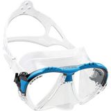 Cressi Matrix Dalış Maskesi - Clear-Blue - Standart - Renkli