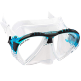 Cressi Matrix Hypoalerjik Silikon Yeni Nesil Lens Çerçevesi Aquamarin Şeffaf Yumuşak Dalış Maske