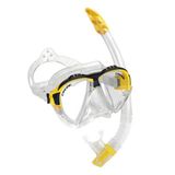 Cressi Matrix Maske Gamma Şnorkel Seti Balıkmarketim - Standart - Tek Renk - CLEAR-YELLOW