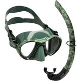 Cressi Metis Maske - Corsica Şnorkel Set Green Camo