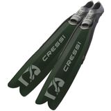 Cressi Modular Boost Fins Green, uzun palet, ileri ve ileri seviyedeki serbest dalışlar ve dalış balıkçılığı için ideal, üniseks, yetişkin, yeşil, 44/45