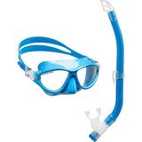 Cressi Moon Maske - Top Şnorkel Çocuk Seti BLUE/LIME