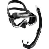 Cressi Onda Maske Mexico Şnorkel Seti Balıkmarketim - Standart - Tek Renk - BLACK-BLACK