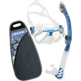 Cressi Penta - Alpha Maske Şnorkel Set Balıkmarketim - Tek Renk - CLEAR - BLUE - Standart