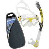 Cressi Penta - Alpha Maske Şnorkel Set Clear - Blue