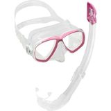 Cressi Perla Mare Şnorkel Seti - Pink