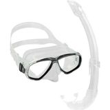 Cressi Perla Maske Mexico Şnorkel Seti Clear-Black - Siyah - Siyah - Ürün İsminde Yazmaktadır - Standart