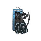 Cressi Pluma Palet Maske Şnorkel Seti Black No:45-46