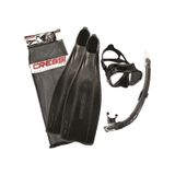 Cressi Prostar Maske Palet Şnorkel Set 41-42 Numara mat-siyah