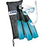 Cressi Rondinella Palet Maske Snorkel Seti Aquamarine 41-42