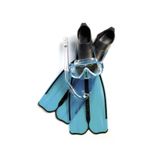 Cressi Rondinella Palet Maske Snorkel Seti Aquamarine 45-46