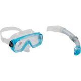 Cressi Sirena Maske ve Mexico Şnorkel Set Blue-Clear - Çok Renkli