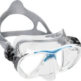 Cressi Yetişkin Big Eyes Evolution Crsytal Maske WHITE-BLUE,Big Eyes Evolution Crsytal