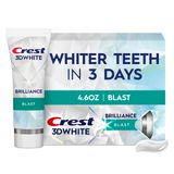 Crest 3D Beyaz Brilliance Blast Diş Beyazlatma Diş Macunu, 5.5 oz, Antikavite Florür Diş Macunu, % 100 Daha Fazla Yüzey Leke Çıkarma, 24 Saat Aktif Leke Önleme